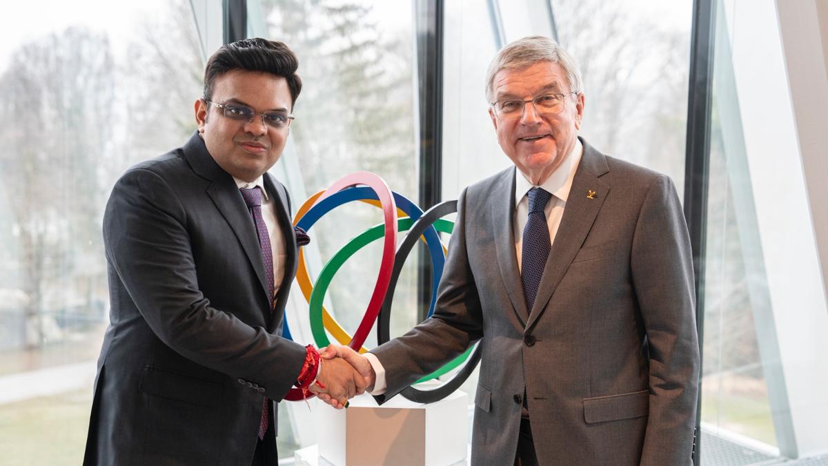 ICC chairman Jay Shah meets IOC chief Thomas Bach ahead of Extraordinary Session